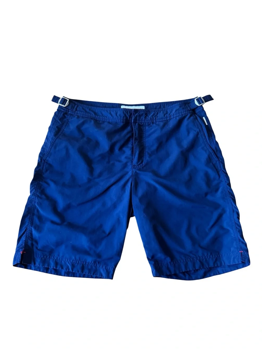 Orlebar Brown OB Classic Dane II Swim Trunks Shorts Lined Dark Blue Zip 32